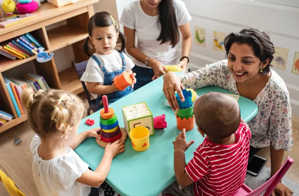 Class of children 12 - 18 months old